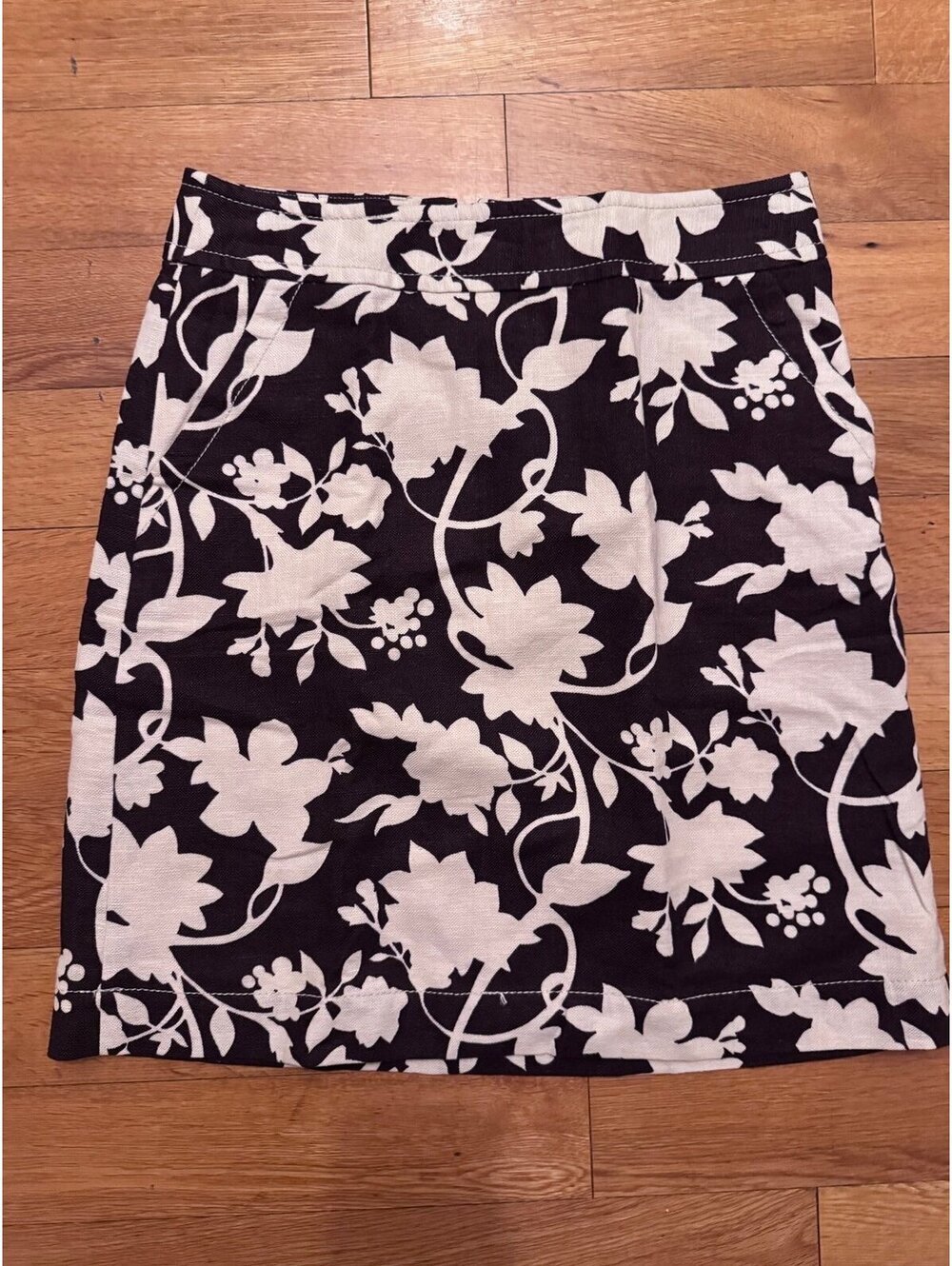 Banana republic linen and cotton skirt